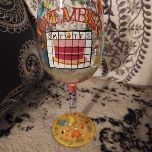 Lolita Birthday glass